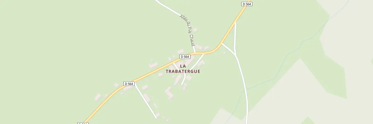 Plan du 5070 Le Trabatergue à Verneugheol