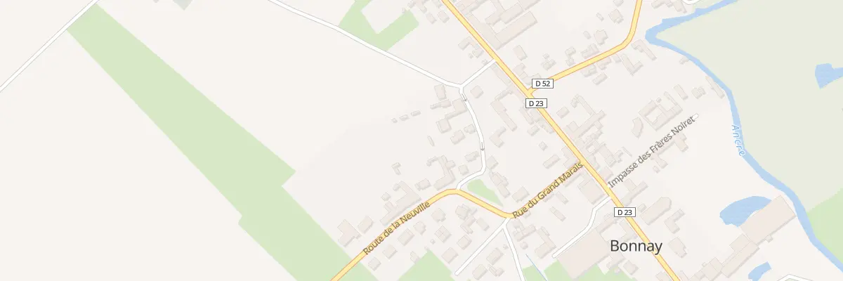 Plan du 5059A Rue Hazard à Bonnay