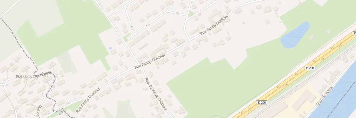 Plan du 61B Rue Fanny Duvivier à Rieux