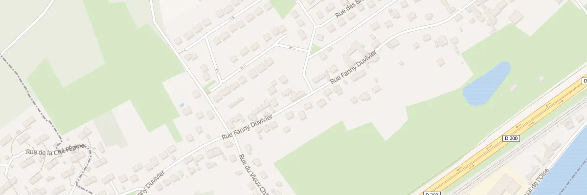 Plan du 78B Rue Fanny Duvivier à Rieux