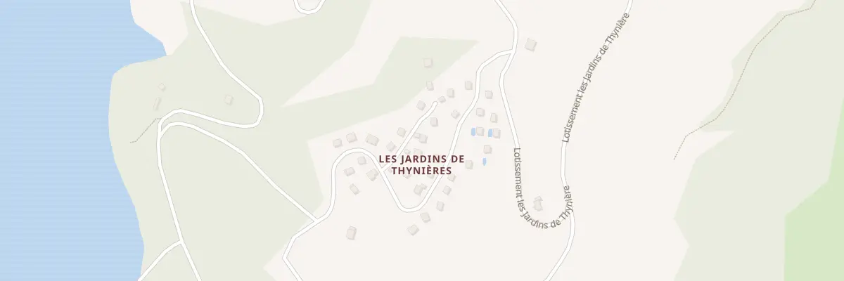 Plan du 6025 Lot Les Jardins de Thynieres à Beaulieu