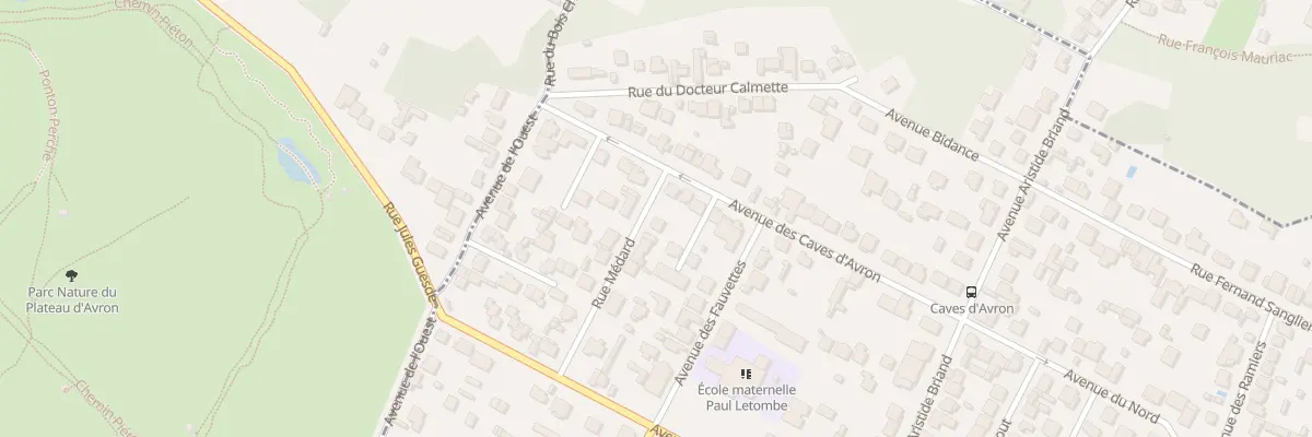 Plan du 12 Rue Medard à Neuilly-Plaisance