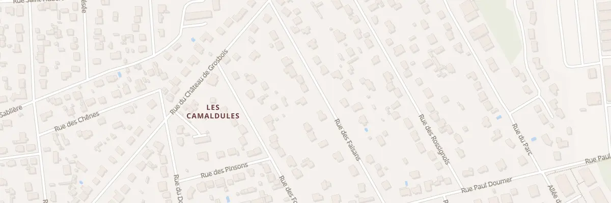 Plan du 15 Rue des Faisans à Yerres