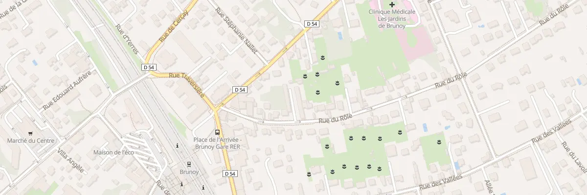Plan du 7 Rue du Rôle à Brunoy