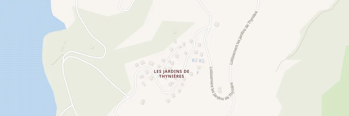 Plan du 6026 Lot Les Jardins de Thynieres à Beaulieu