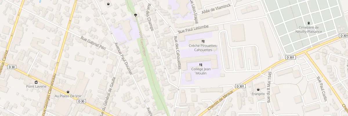 Plan du 17 Rue des Cahouettes à Neuilly-Plaisance