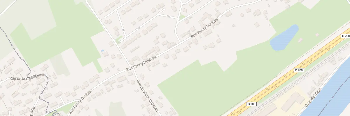Plan du 61 Rue Fanny Duvivier à Rieux