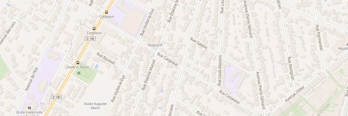 Plan du 17 Rue Carpeaux à Saint-Maur-des-Fossés