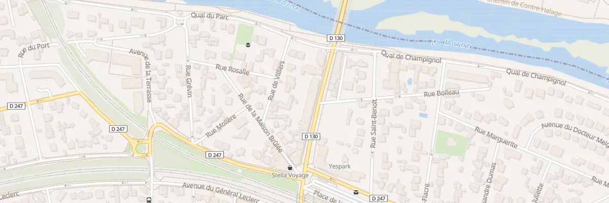 Plan du 141 Bd de Champigny à Saint-Maur-des-Fossés