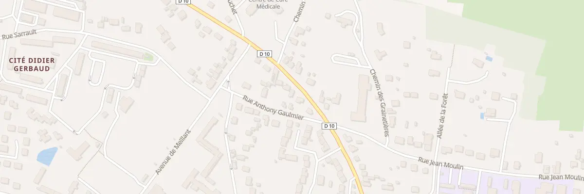 Plan du 129 Av de la République à Saint-Amand-Montrond