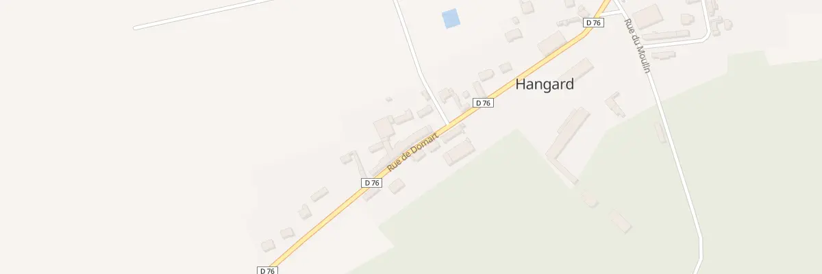 Plan du 22 Rue de Domart à Hangard