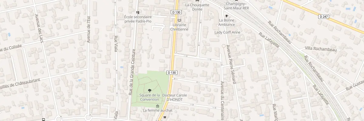 Plan du 94 Bd de Champigny à Saint-Maur-des-Fossés