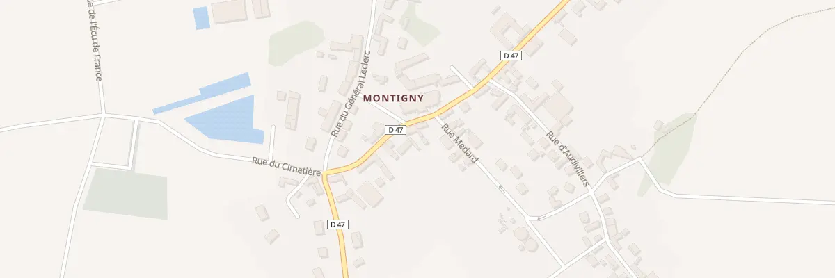 Plan du 10 Rue Antoine Wattellier à Maignelay-Montigny