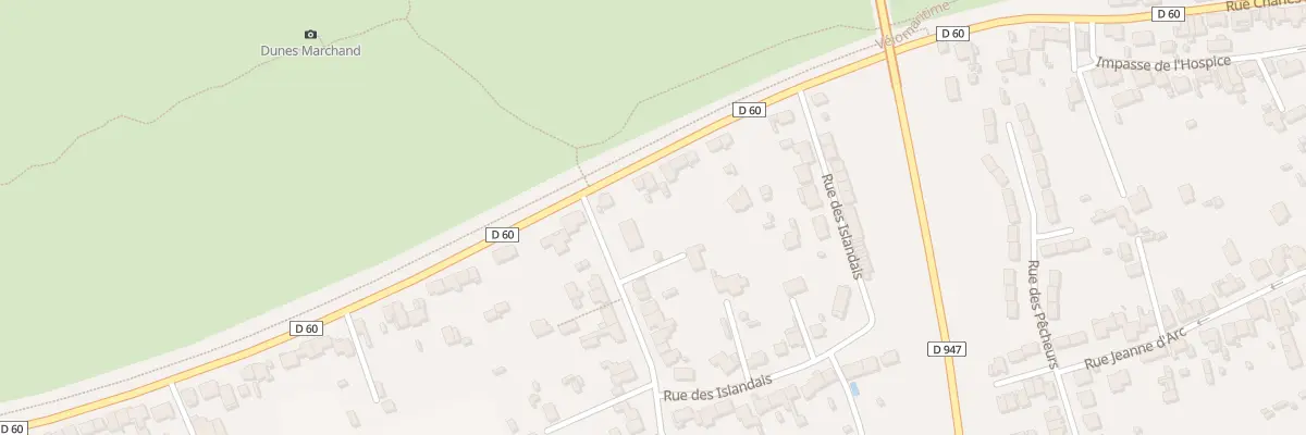 Plan du 91 Rue Charles Pichon à Bray-Dunes
