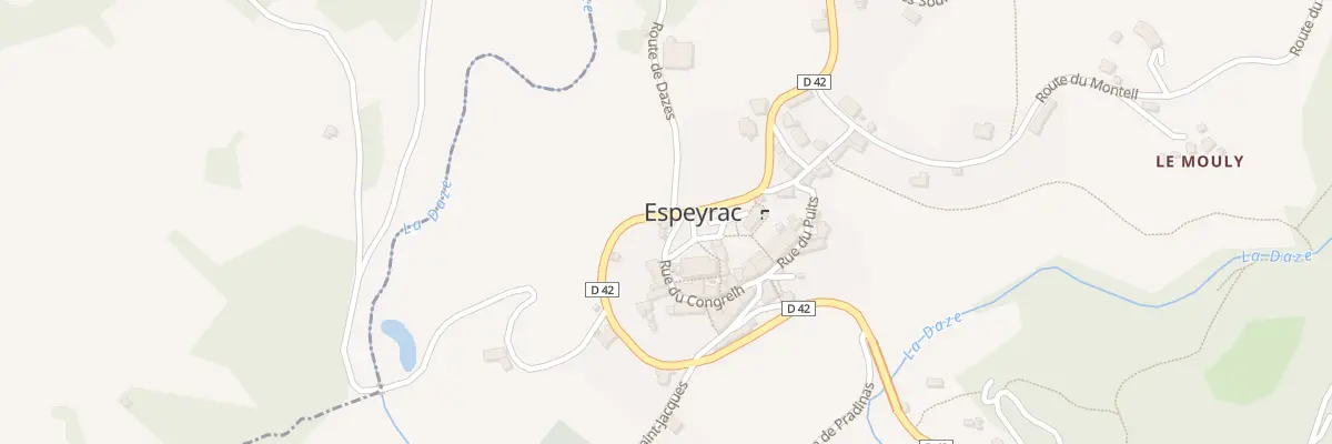 Plan du 5013 Espeyrac à Espeyrac