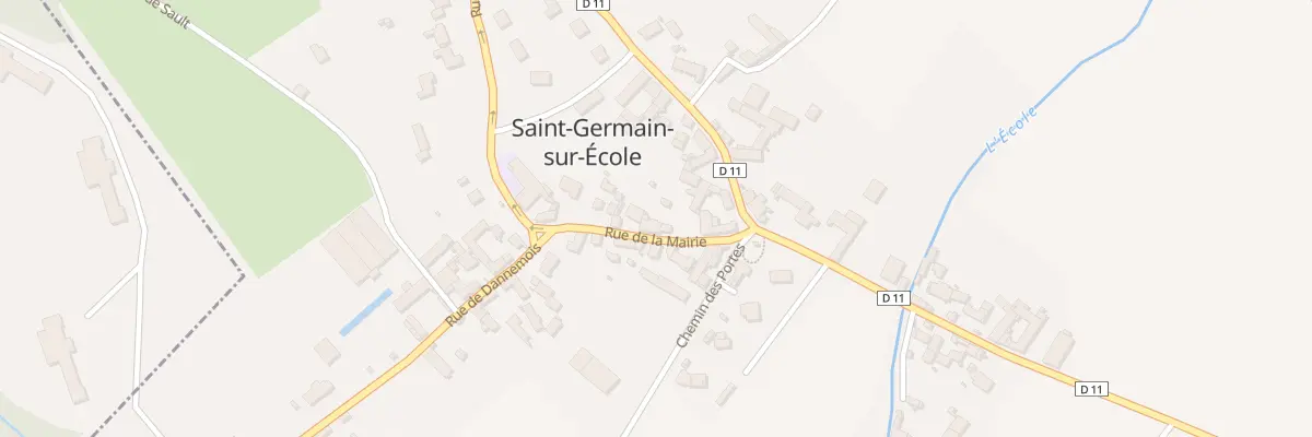 Plan du 11 Rue de la Mairie à Saint-Germain-sur-École