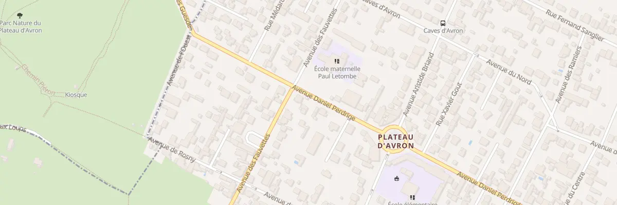 Plan du 18 Av Daniel Perdrigé à Neuilly-Plaisance