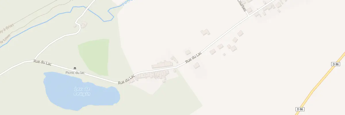 Plan du 15 Rue du Lac à Beugin