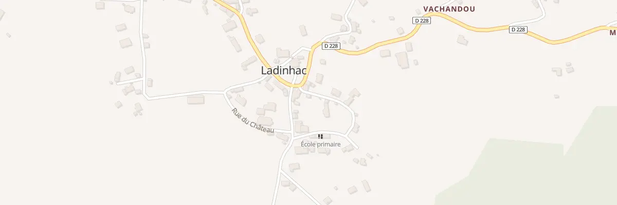 Plan du 5 Chem des Écoliers à Ladinhac