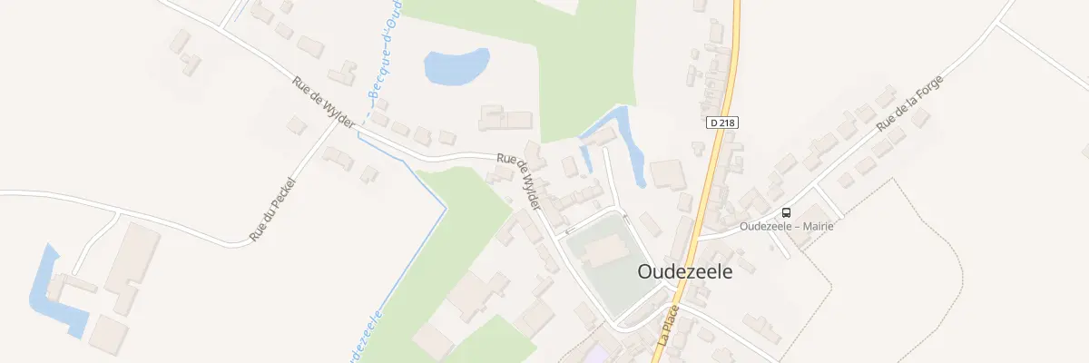Plan du 188 Rue de Wylder à Oudezeele