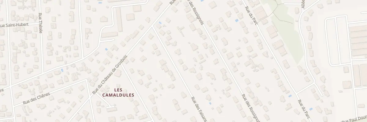 Plan du 28 Rue des Faisans à Yerres
