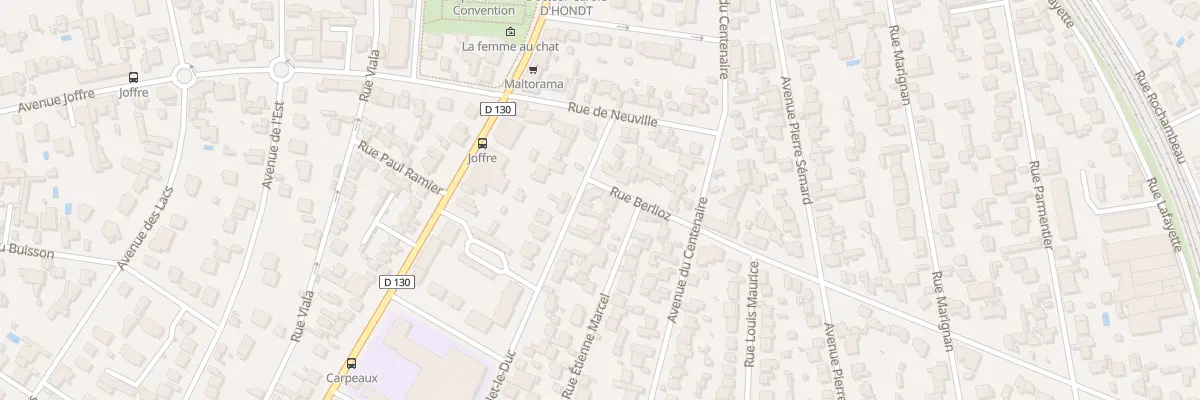 Plan du 94 Rue Viollet le Duc à Saint-Maur-des-Fossés