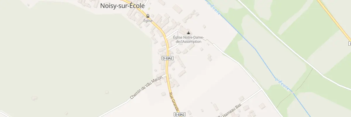 Plan du 103 Rue Grande à Noisy-sur-École