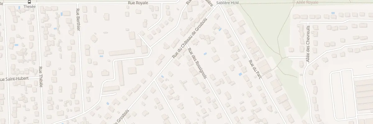 Plan du 45 Rue des Rossignols à Yerres