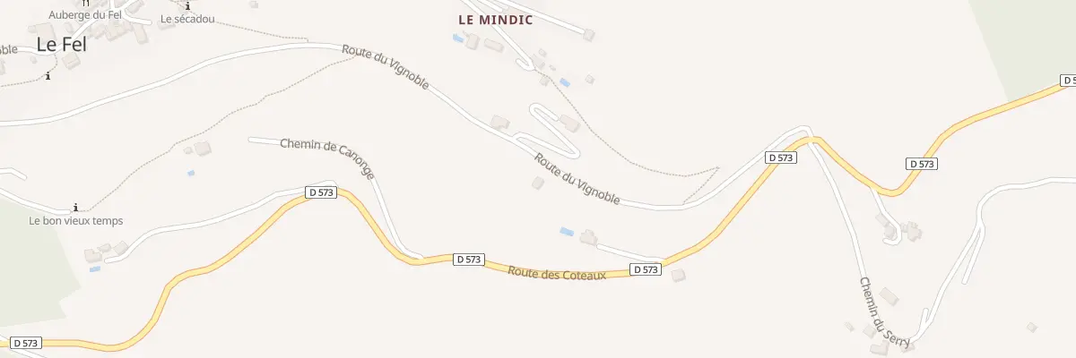 Plan du 5164 Morou au Fel