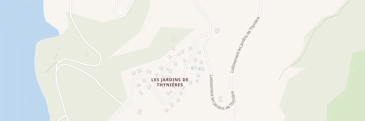 Plan du 6023 Lot Les Jardins de Thynieres à Beaulieu