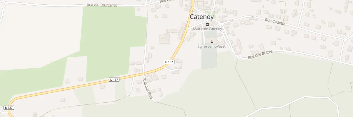 Plan du 57 Rte de Liancourt à Catenoy