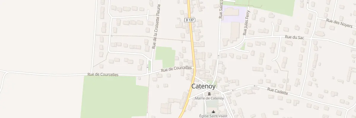 Plan du 4 Rue de Courcelles à Catenoy