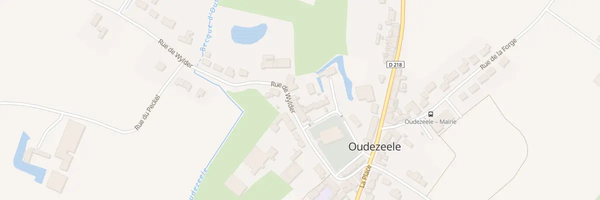 Plan du 180 Rue de Wylder à Oudezeele