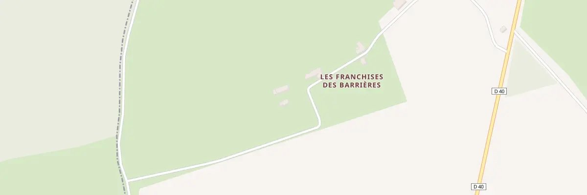Plan du 18 Les Franchises des Barrier à Audes