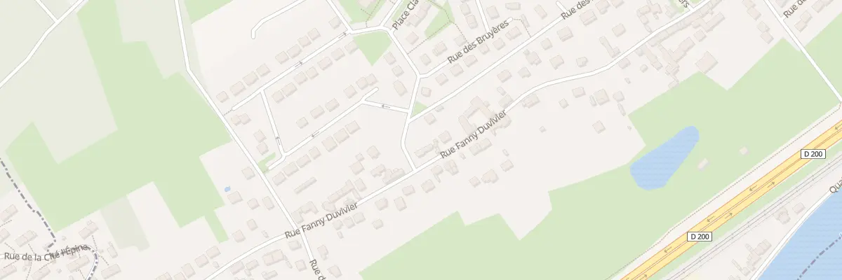 Plan du 74 Rue Fanny Duvivier à Rieux