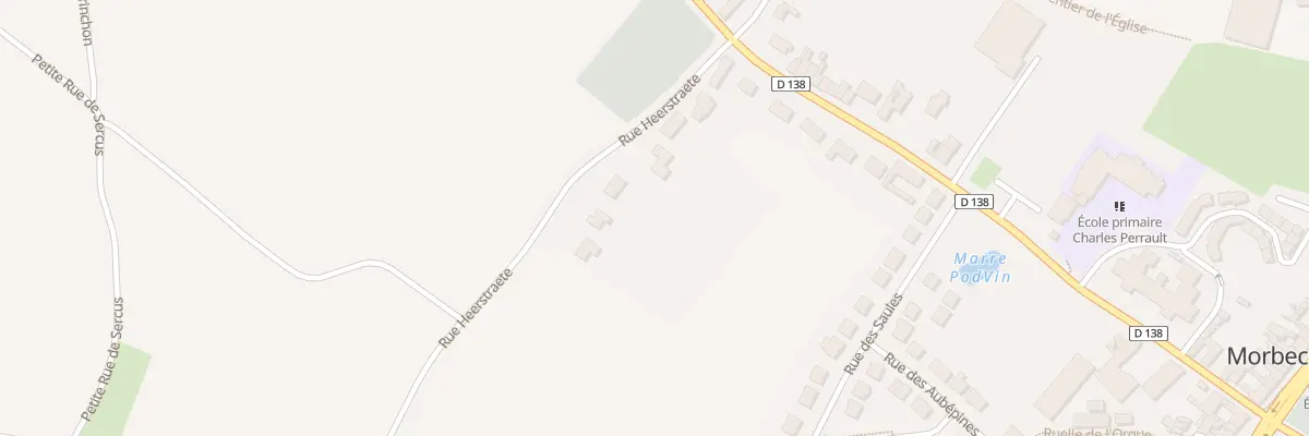Plan du 24 Rue Heerstraete à Morbecque