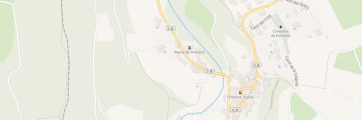 Plan du 30 Coll de San Feliu à Finestret