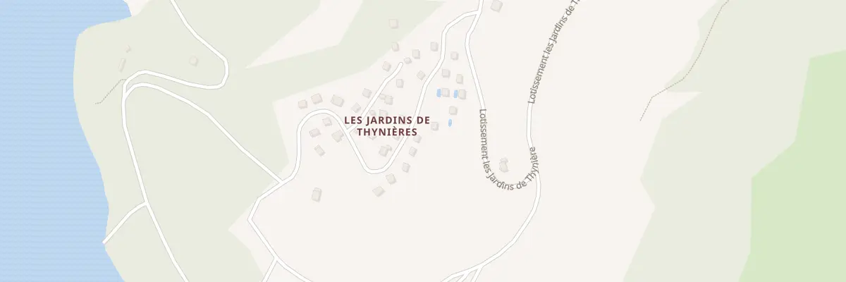 Plan du 6034 Lot Les Jardins de Thynieres à Beaulieu