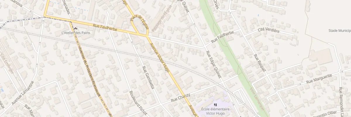 Plan du 52 Av Victor Hugo à Neuilly-Plaisance