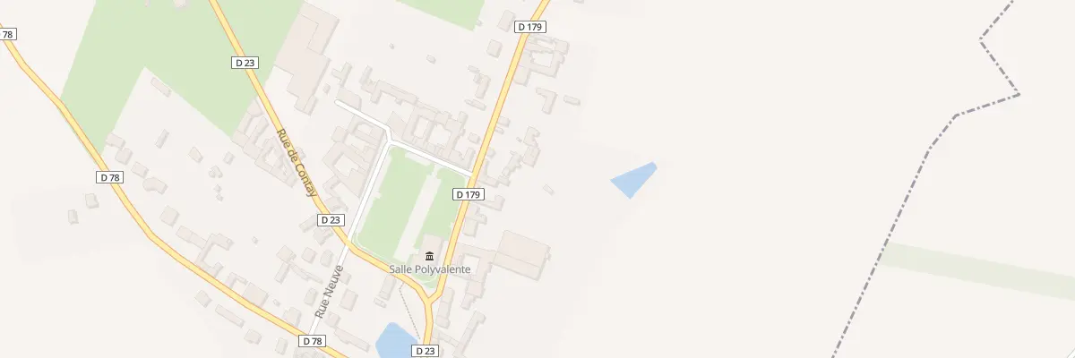 Plan du 92 Rue du Bourgville à Franvillers