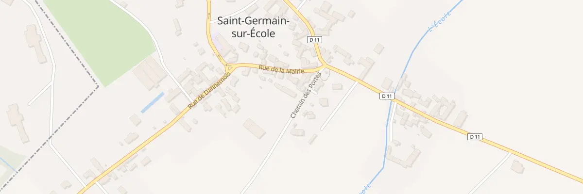 Plan du 4 Che des Portes à Saint-Germain-sur-École