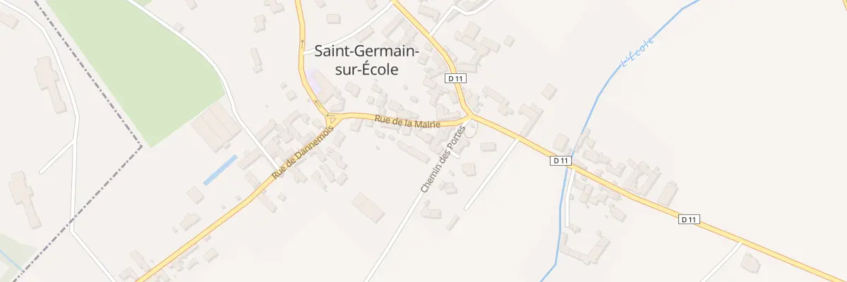 Plan du 8 Rue de la Mairie à Saint-Germain-sur-École