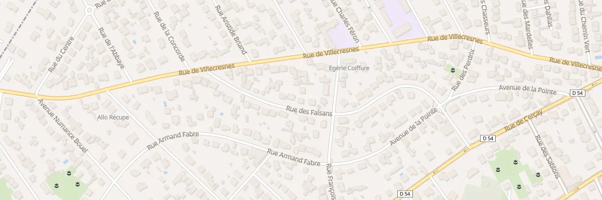 Plan du 17 Rue des Faisans à Brunoy