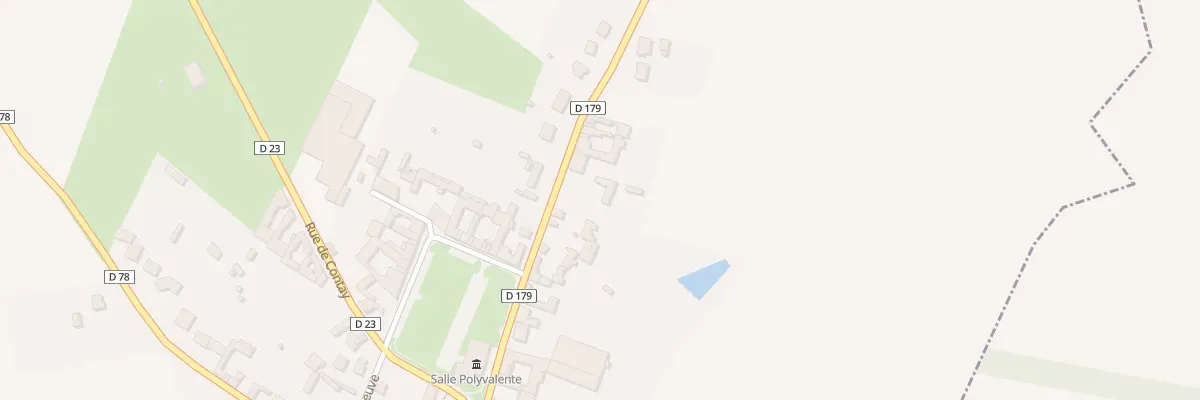 Plan du 98 Rue du Bourgville à Franvillers