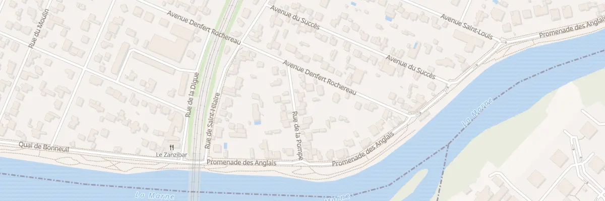 Plan du 3B Rue de la Pompe à Saint-Maur-des-Fossés