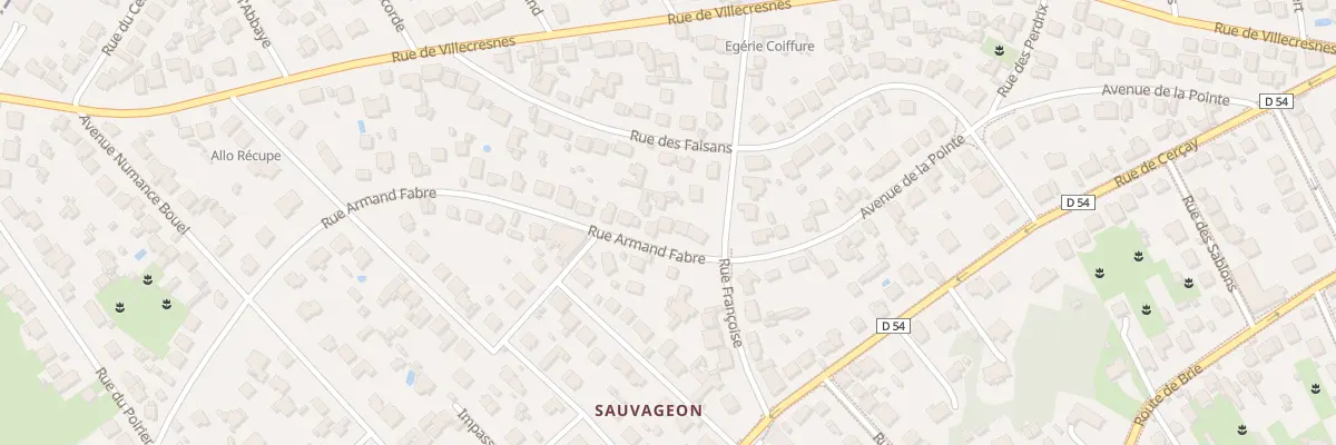 Plan du 35 Rue Armand Fabre à Brunoy