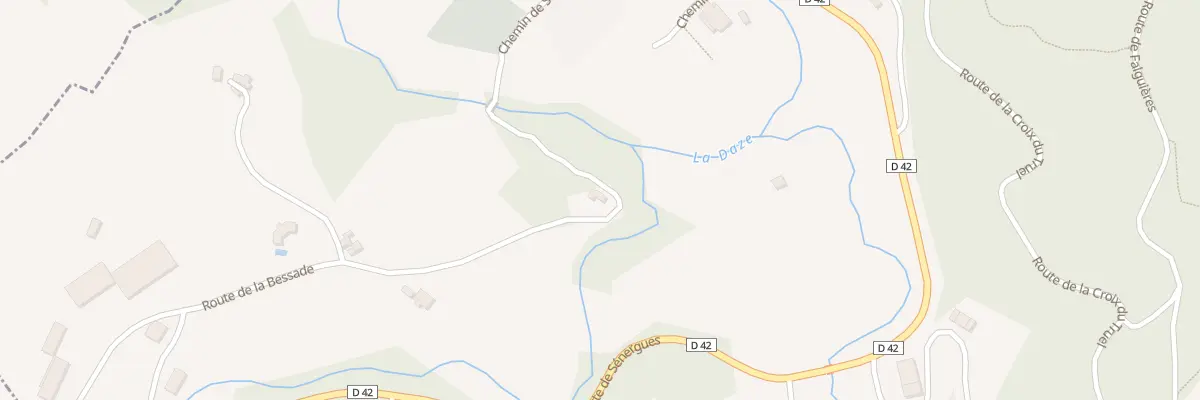 Plan du 5150 La Bessade à Espeyrac