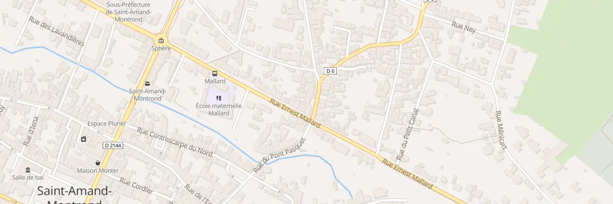 Plan du 3 Rue Emile Dumas à Saint-Amand-Montrond