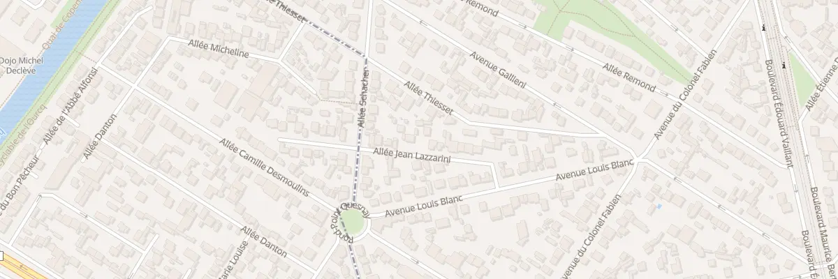 Plan du 22 All Jean Lazzarini à Livry-Gargan