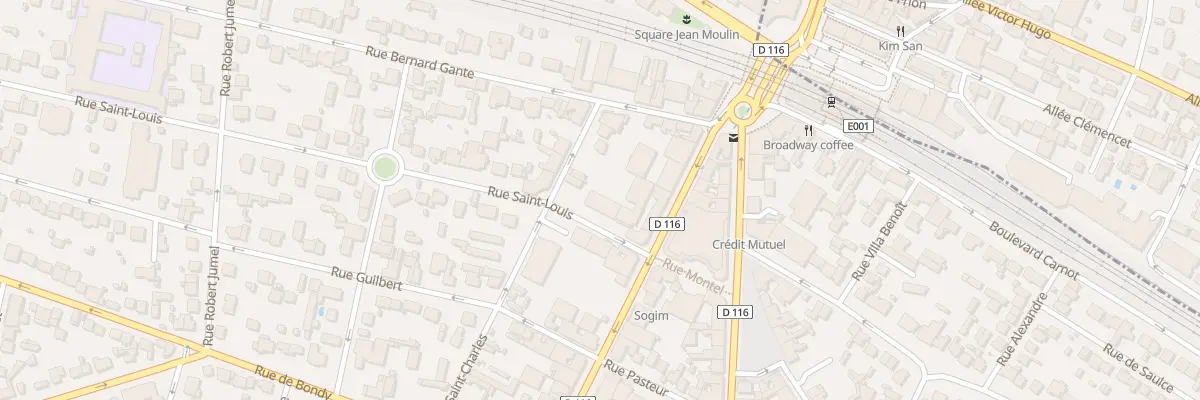 Plan du 2Q Rue Saint Louis à Villemomble